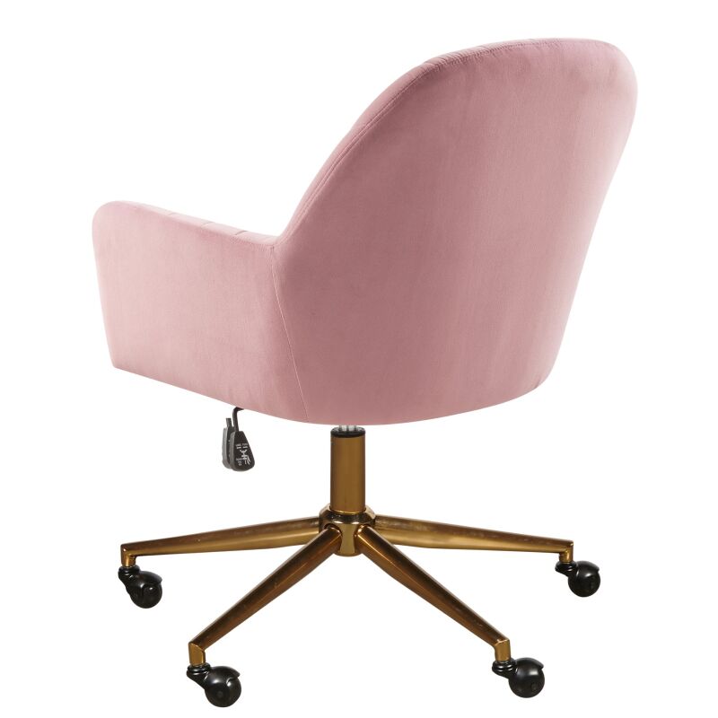 Ds D274 705 3 Channeled Back Office Chair In Blush S4