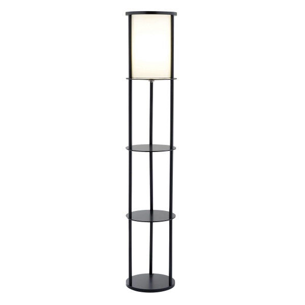 3117-01 Stewart Round Shelf Floor Lamp