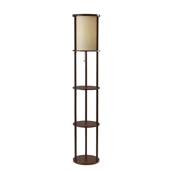 3117-15 Stewart Round Shelf Floor Lamp