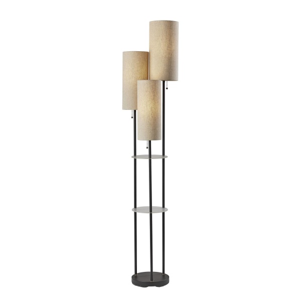 4305-01 Trio Shelf Floor Lamp