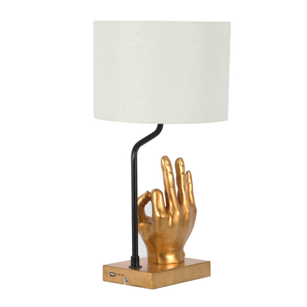 SL3704-04 Hand Table Lamp with USB