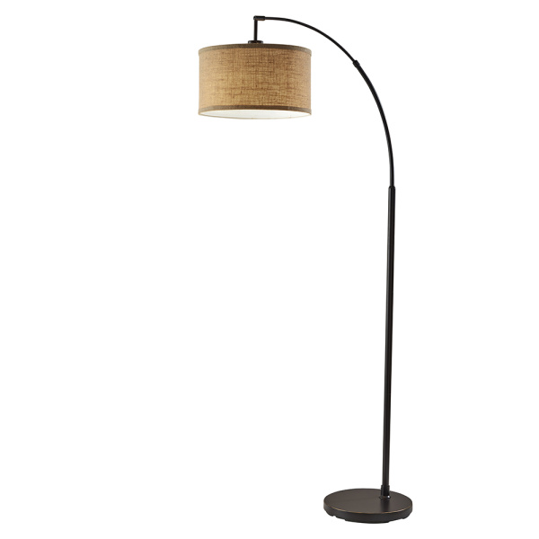 SL3993-26 Burlap Arc Lamp