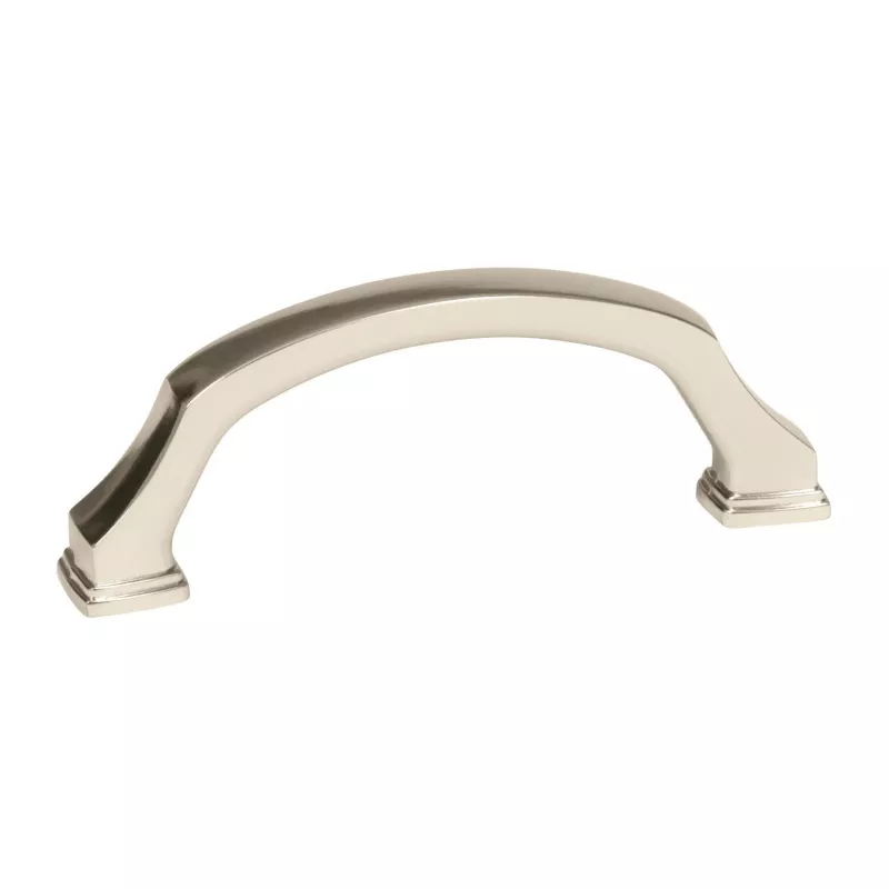 2000661 Revitalize 3 inch (76mm) Center-to-Center Polished Nickel Cabinet Pull