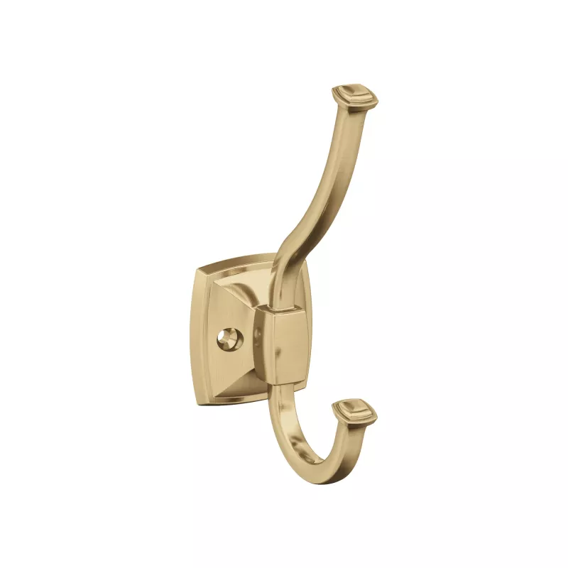 H37002CZ Kinsale Transitional Double Prong Champagne Bronze Wall Hook