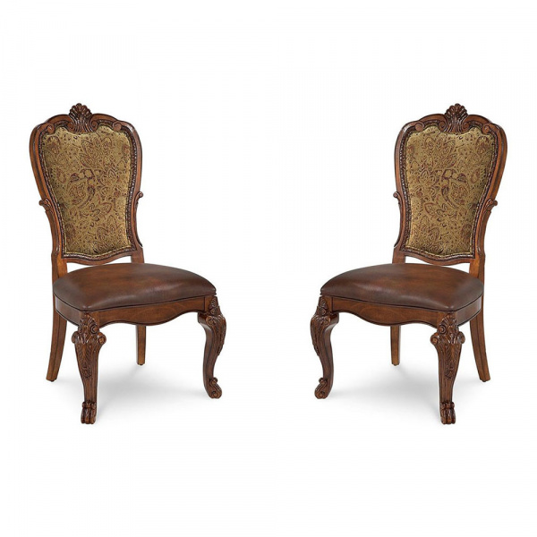 ART Furniture Old World Upholstered Back Side Chair (Set of 2)