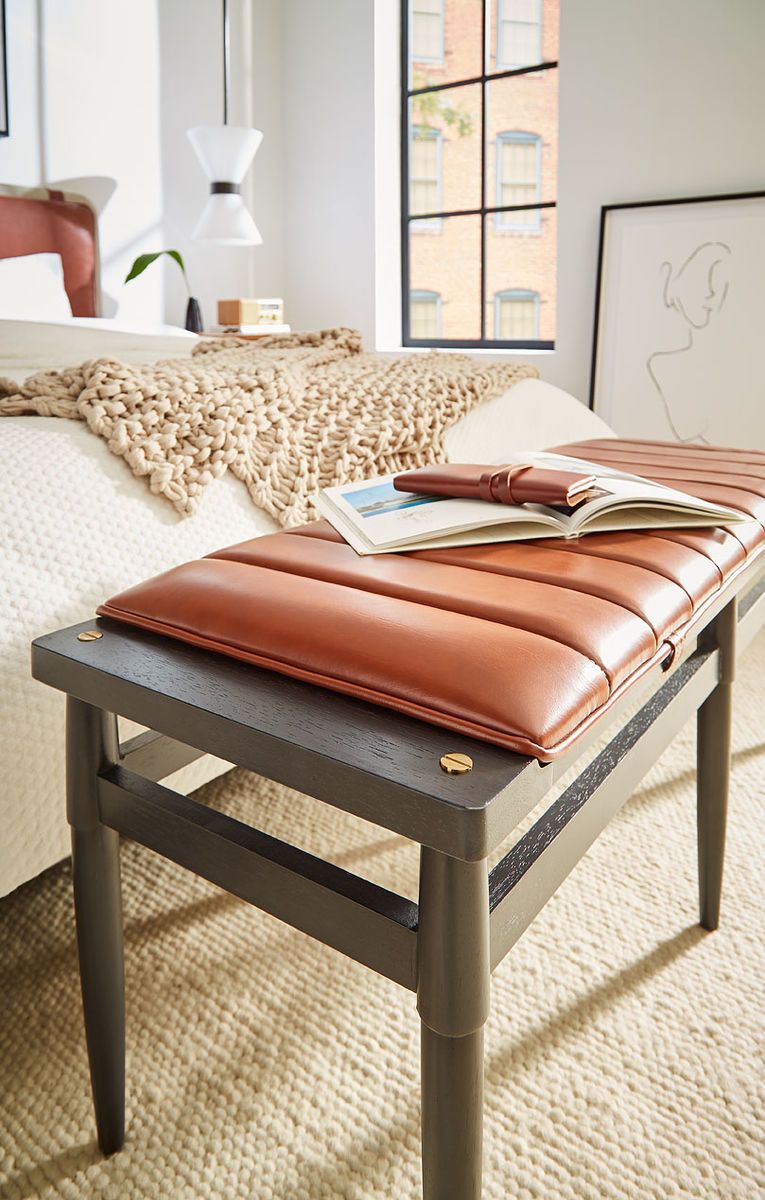 239149 2348 Bobby Berk Thilo Bed Bench By Art Furniture 2