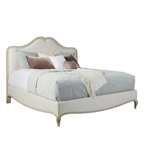300126-2325 ART Furniture Charme King Upholstered Panel Bed