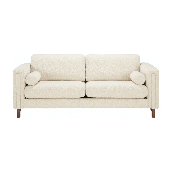 539501 5003aa Bobby Berk Larsen Upholstered Sofa In Ivory Boucle By Art Furniture 05
