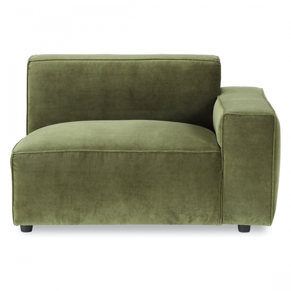 539549 5003s2 Bobby Berk Olafur Upholstered 2 Piece Modular Loveseat In Moss By Art Furniture 01