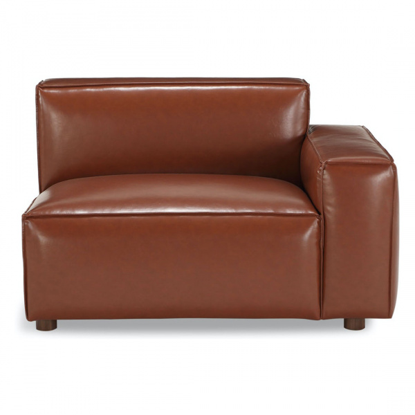 539549 5103s2 Bobby Berk Olafur Upholstered 2 Piece Modular Loveseat In Caramel By Art Furniture 01