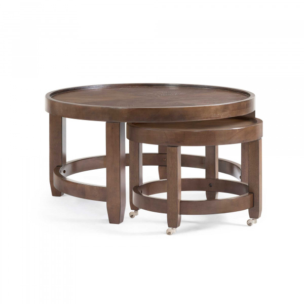 3237-LR-120 Paxton Round Cocktail Table