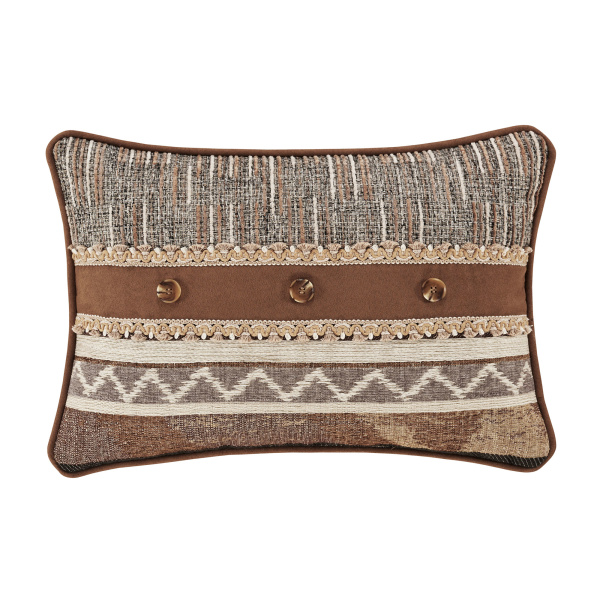 Timber Linen Boudoir Decorative Throw Pillow