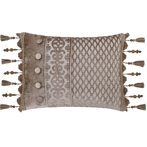 Sicily Pearl Boudoir Decorative Pillow