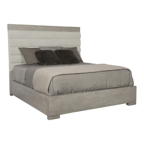 K1106 Bernhardt Linea Upholstered Channel Queen Bed