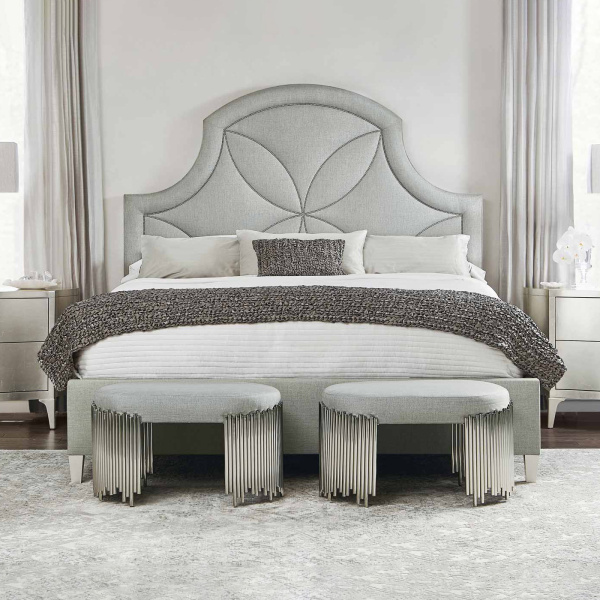 K1241 Bernhardt Calista Upholstered King Bed