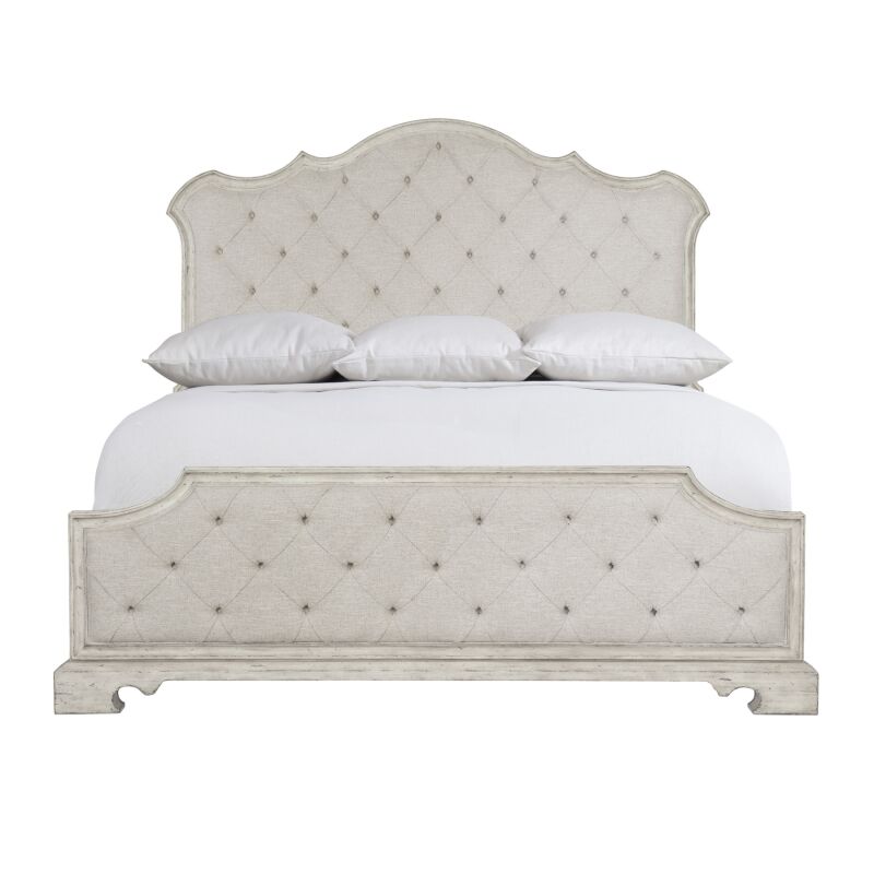 K1396 Bernhardt Mirabelle Queen Upholstered Panel Bed