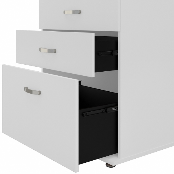 Bush Cls328wh Z 28w 3 Drawer Storage Cabinet 5