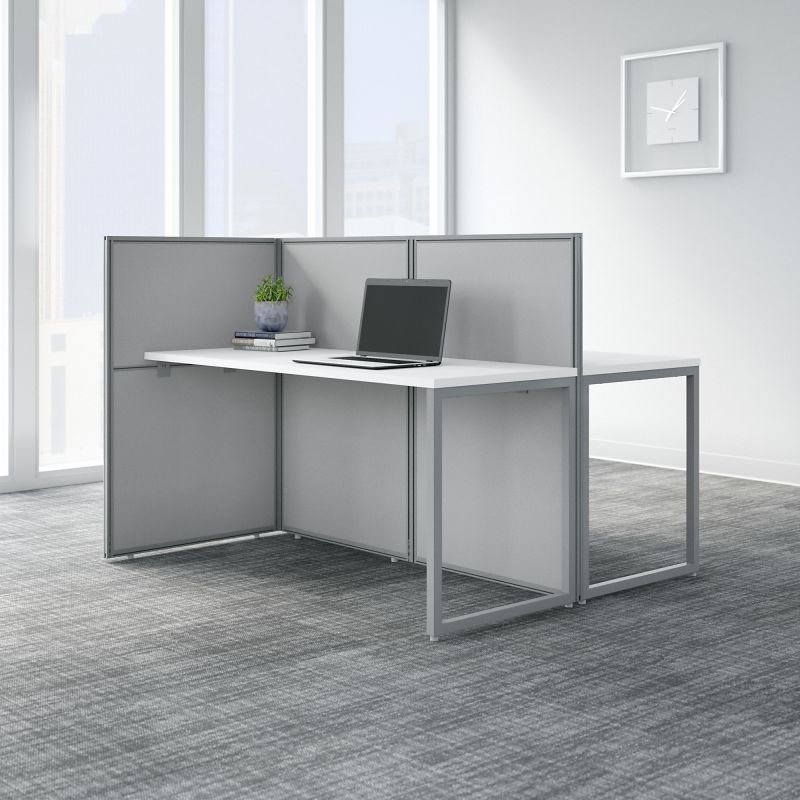 EOD460WH-03K 60W 2 Person Straight Desk Open Office