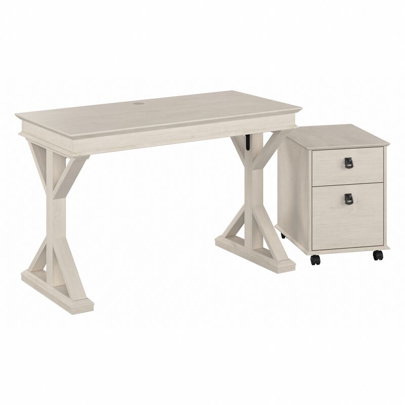 48W Writing Desk with Mobile Ped