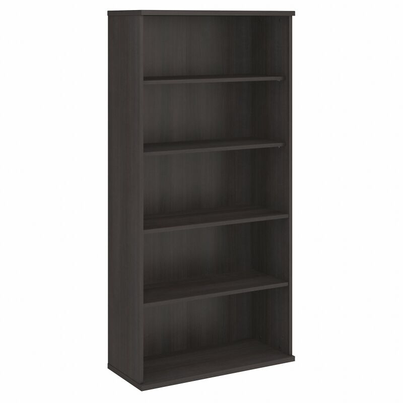 HYB136SG-Z 36W 5 Shelf Bookcase Storm Gray