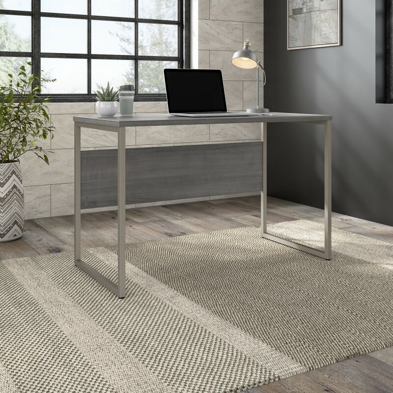 HYD148PG 48W x 24D Table Desk Platinum Gray