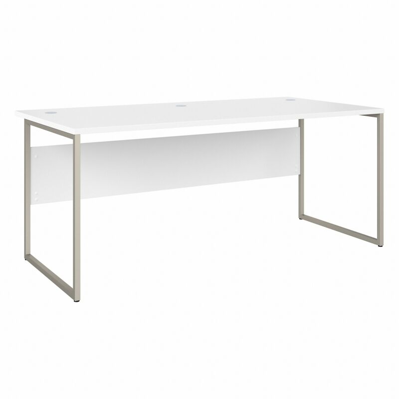 72W x 36D Table Desk White