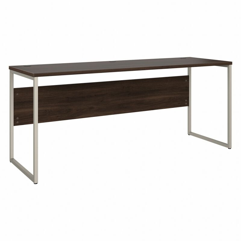 72W x 24D Table Desk Black Walnut
