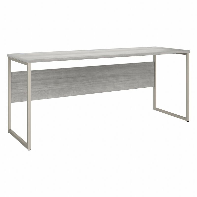 72W x 24D Table Desk Platinum Gray
