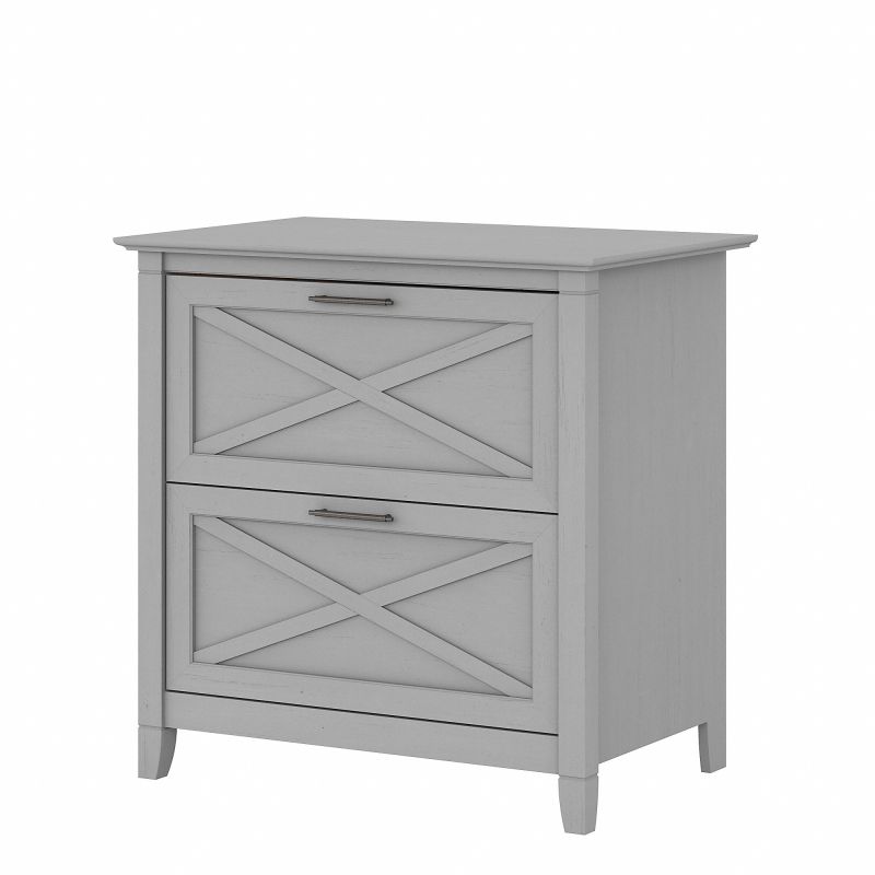 KWF130CG-03 Key West 2 Drawer Lateral File Cabinet in Cape Cod Gray