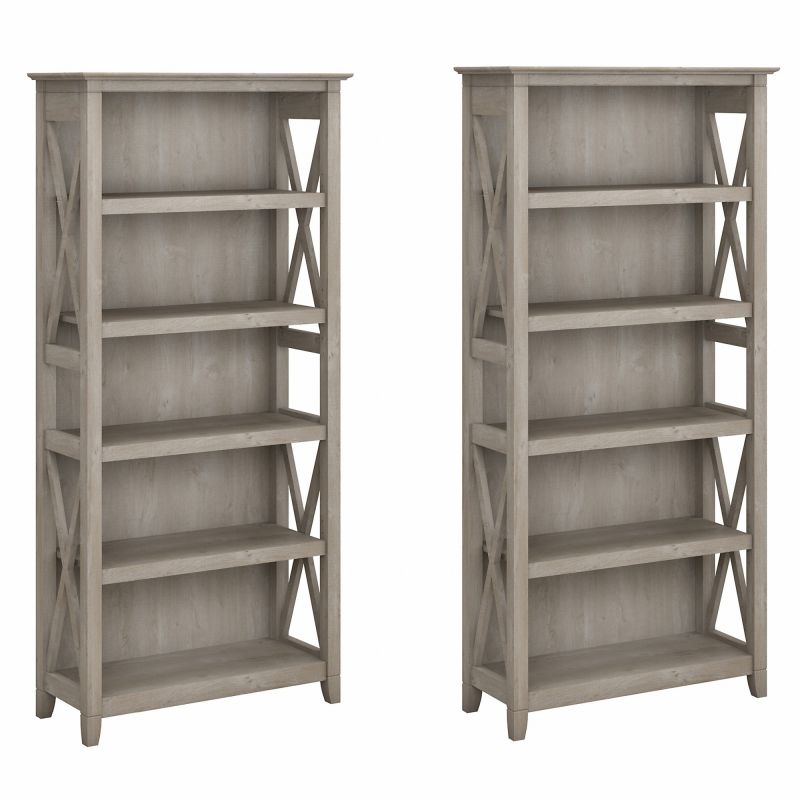 KWS046WG Key West Bookcases - Set of Two