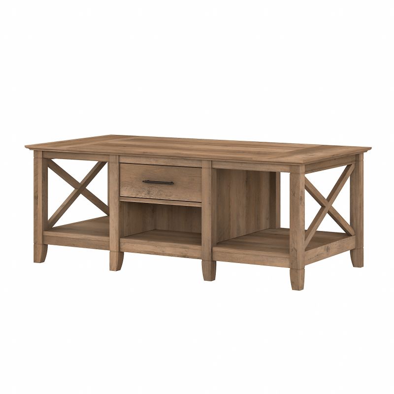 KWT148RCP-03 Key West Coffee Table with Storage in Reclaimed Pine