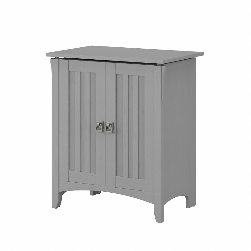 SAS124CG-03 Salinas Laundry Hamper with Lid and Removeable Liner Bag in Cape Cod Gray