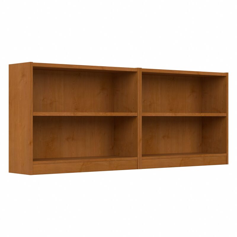 UB001NC 2 Shelf Bookcase Set of 2