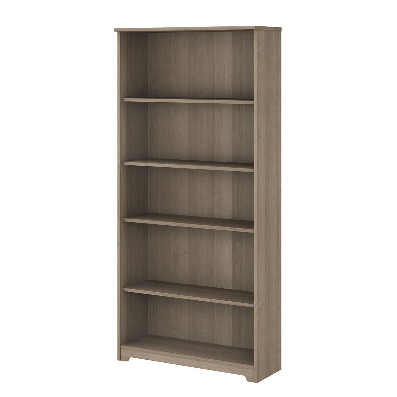 WC31266 5 Shelf Bookcase in Ash Gray