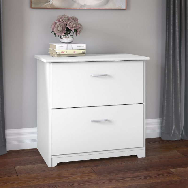 WC31980 2 Drawer Lateral File Cabinet in White