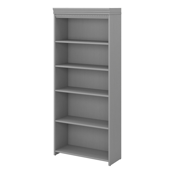 WC53565-03 5 Shelf Bookcase in Cape Cod Gray