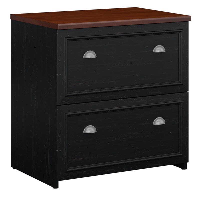 WC53981-03 Lateral File Cabinet in Antique Black