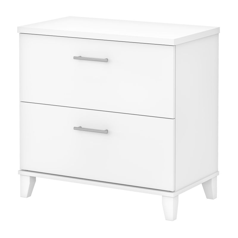 WC81980 2 Drawer Lateral File Cabinet in White