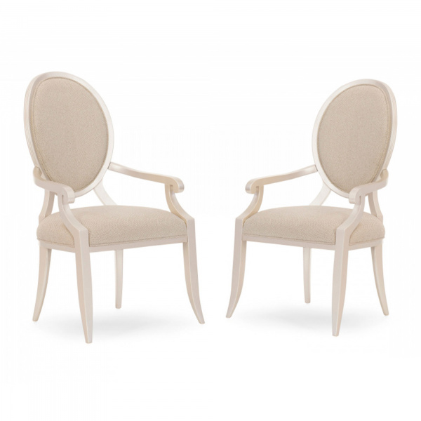 C022-417-272 Caracole Avondale Dining Arm Chair (Set of 2)