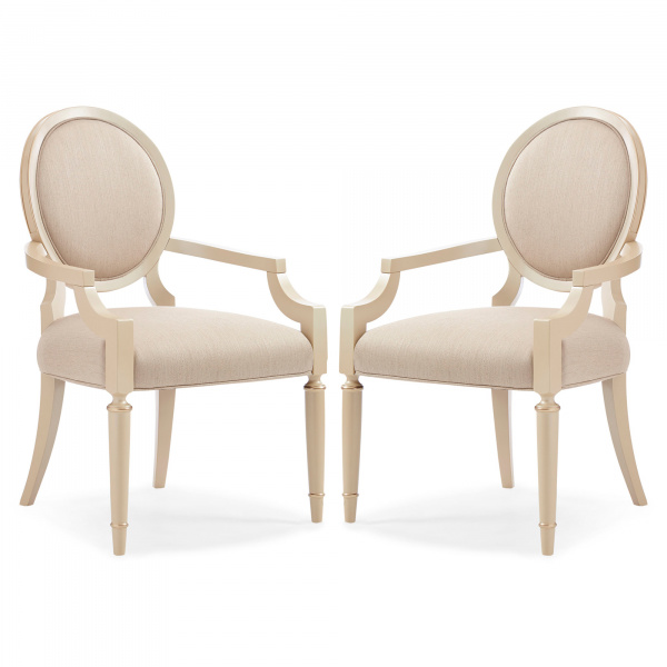 CLA-418-272 Caracole Chitter Chatter Dining Chair (Set of 2)