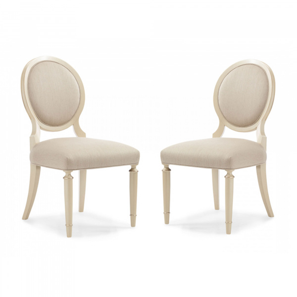 CLA-418-282 Caracole Chitter Chatter Dining Chair - Set of 2