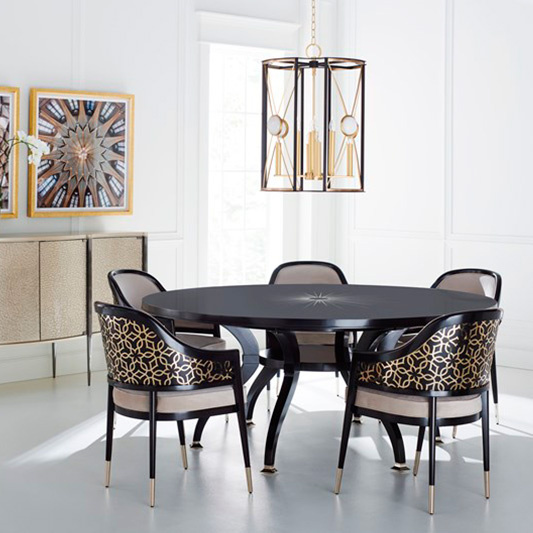 CLA-419-2012 Caracole Total Eclipse Dining Table