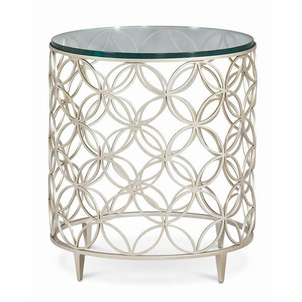 CON-SIDTAB-002 Caracole Classic Bubbles Side Table