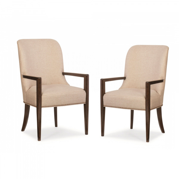 M022-417-271 Caracole Streamline Arm Chair (Set of 2)