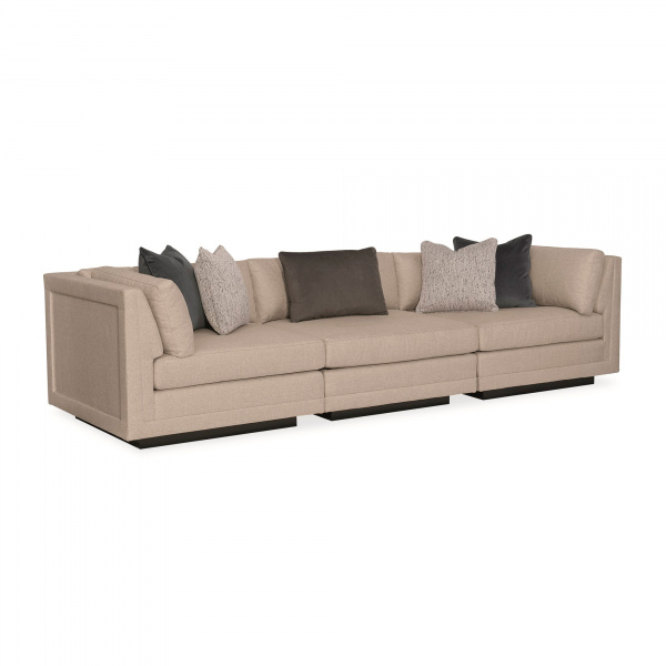 M050-017-SEC4-A Caracole Fusion 3 Piece Sectional Sofa