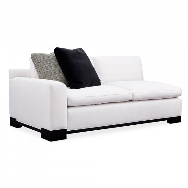 M110-019-LL1-A Caracole Refresh Left Arm Loveseat