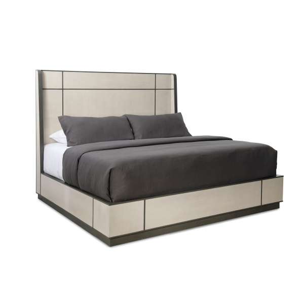 M123-420-121 Caracole Repetition Wood Bed - King
