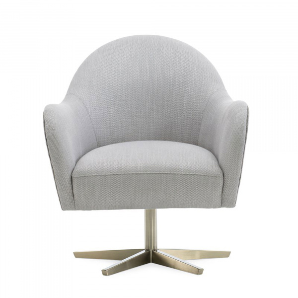 Caracole Verge Swivel Chair M100 419 231 A Front
