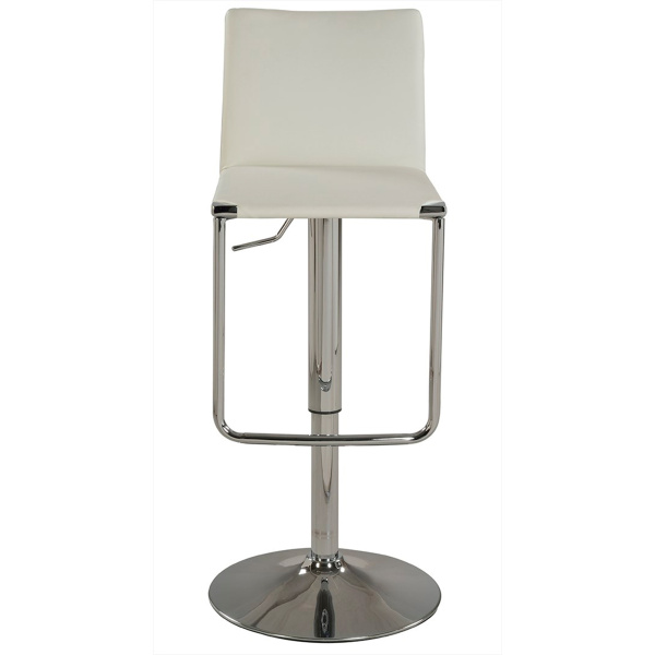 0801 As Wht Chintaly Low Back Pneumatic Adjustable Swivel Stool 2