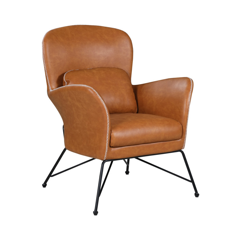 2019-ACC-CML Accent Chair  Steel Frame